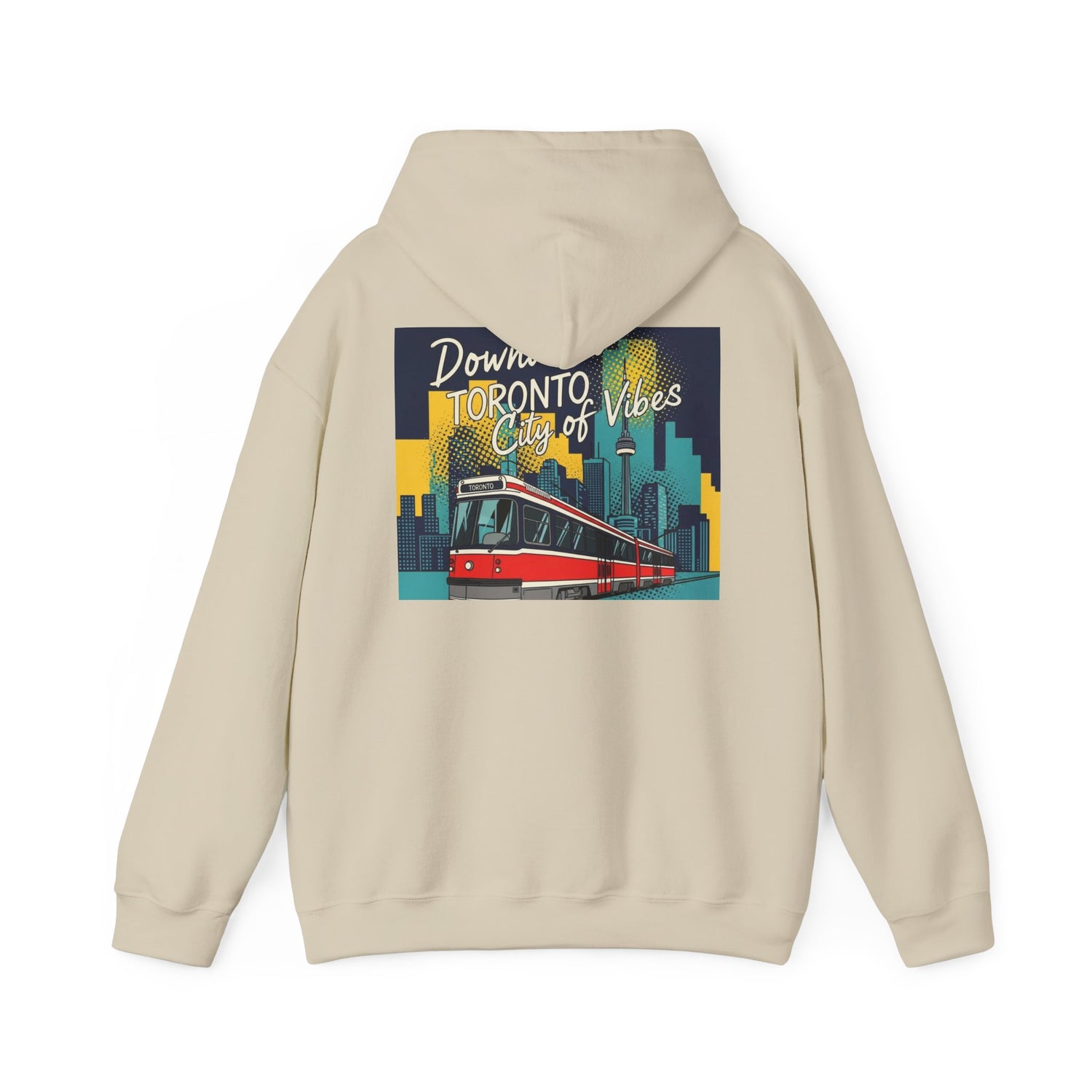 Downtown Toronto Vibes Hoodie, Cozy Sweatshirt for City Lovers, Urban [...]