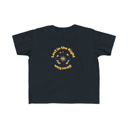 Toddler Tee — "Lost in the Right Direction" Adventure Shirt