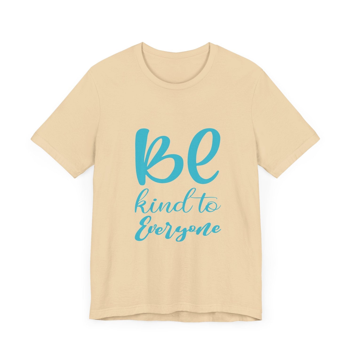 Unisex Graphic Tee – Eco-Friendly “Be Kind” Shirt for Everyday Wear