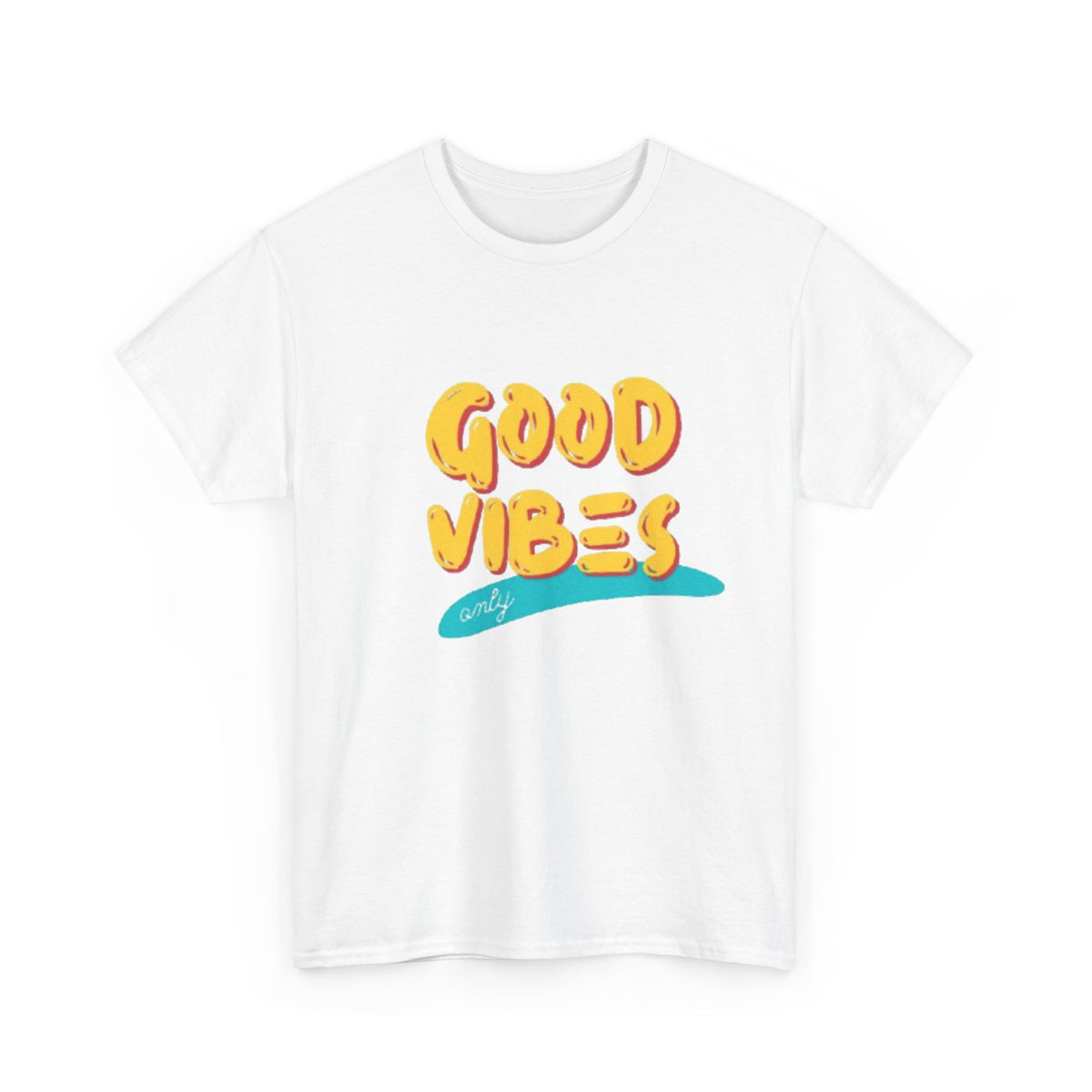 Good Vibes Tee — Retro Surf "Good Vibes" Graphic T-Shirt