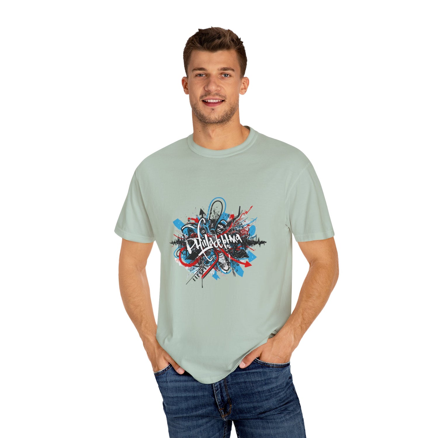 Artistic Unisex T-Shirt with Bold Graphic Design, Casual Wear, Gift for Art Lovers, Street Style, Everyday Comfort