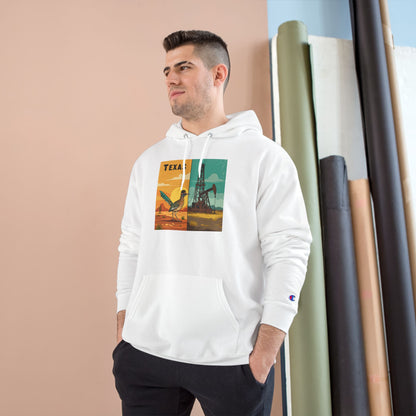 Texas Champion Hoodie - Vintage-Inspired Design for Comfort and Style