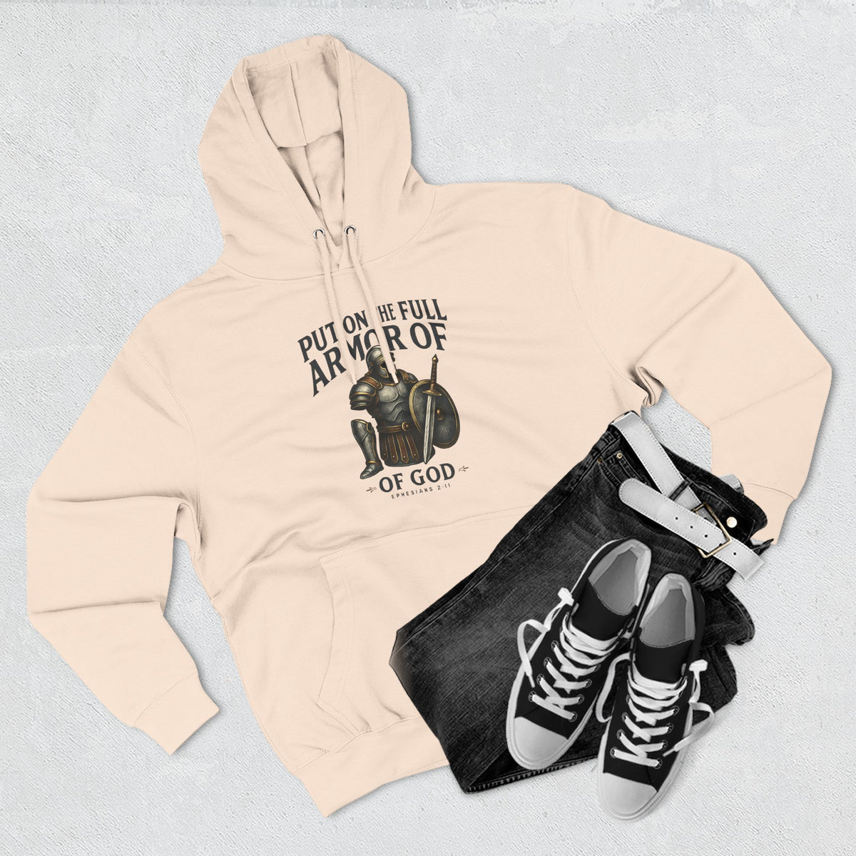 Faith-Inspired Fleece Hoodie