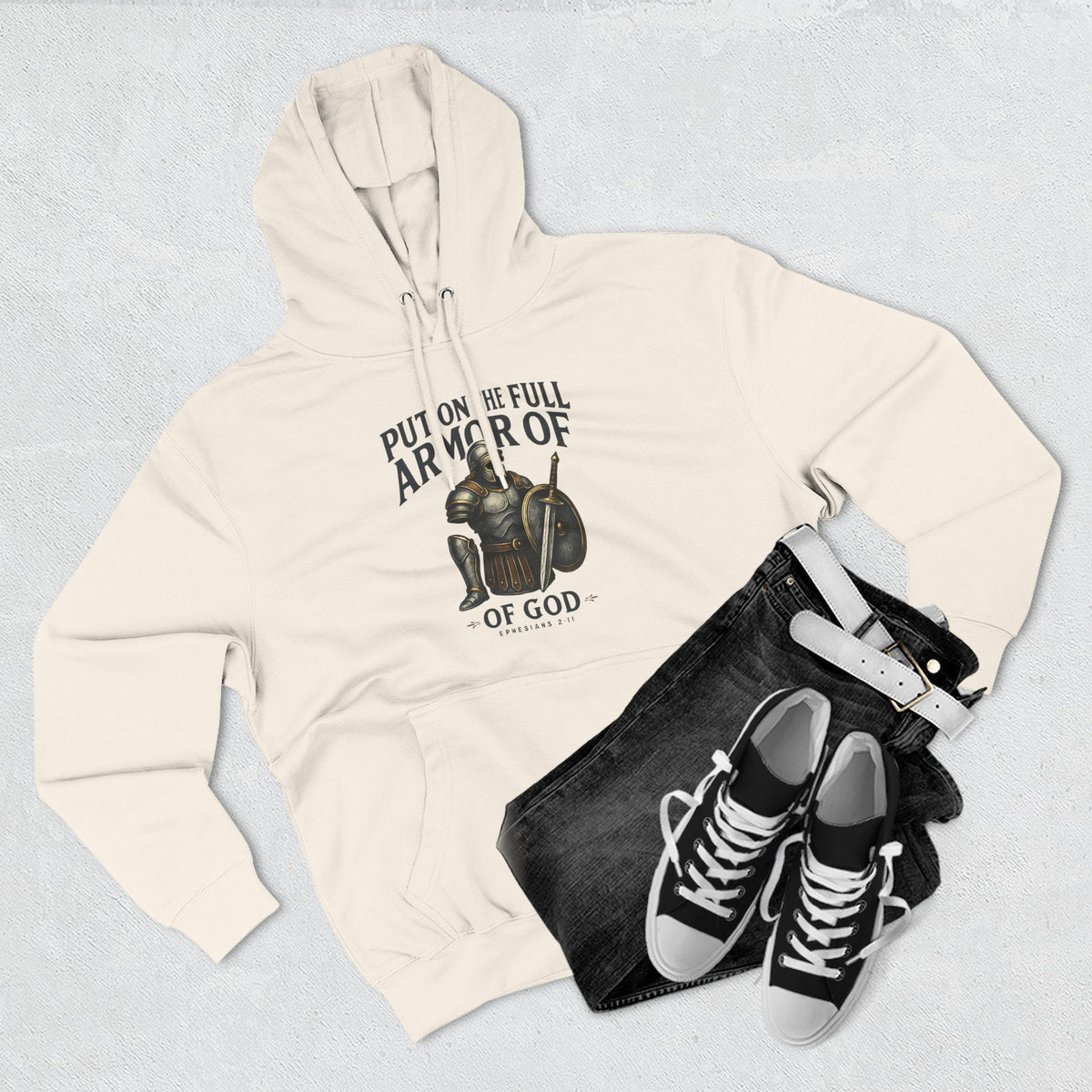 Faith-Inspired Fleece Hoodie