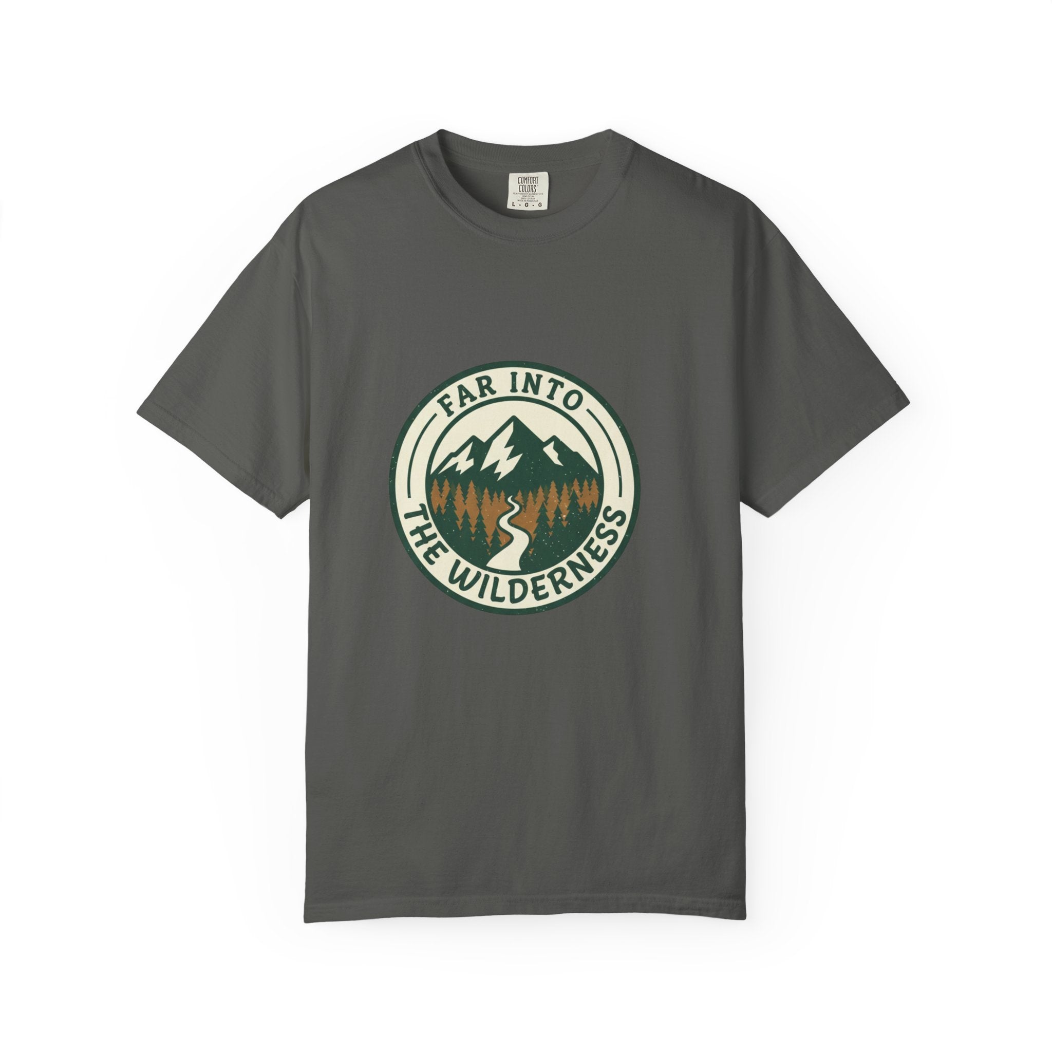 Wander Far, Live Wild T-Shirt - Comfortable Unisex Tee for Nature Lovers