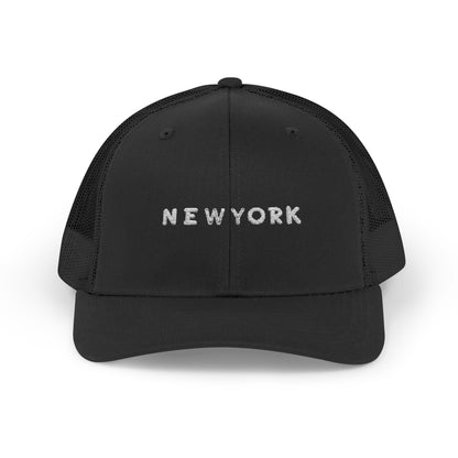 Stylish New York Snapback Trucker Cap, Casual Headwear, Outdoor Adventures, Gift for Friends, Summer Festivals, Trendy Accessory