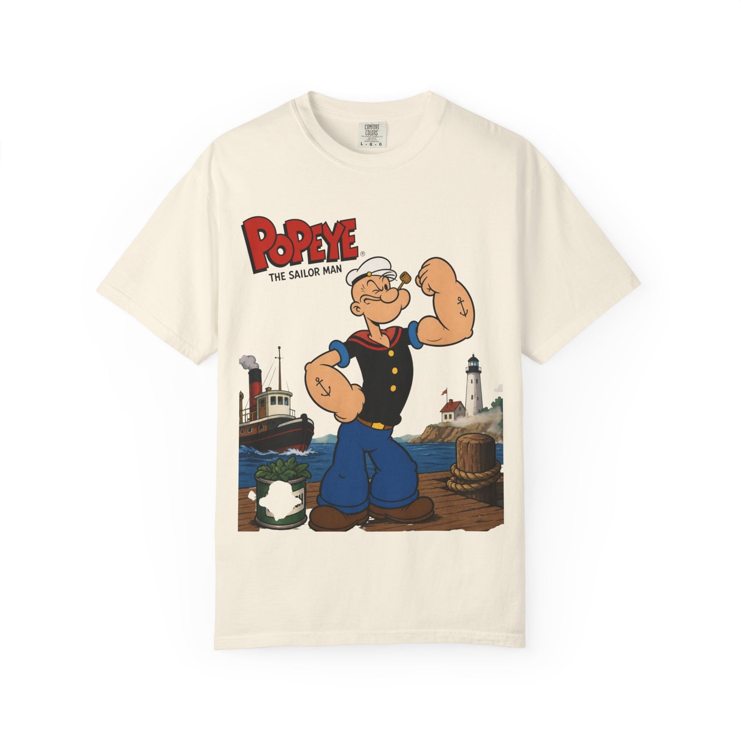 Popeye Classic Sailor Tee — Vintage Cartoon Graphic T-Shirt