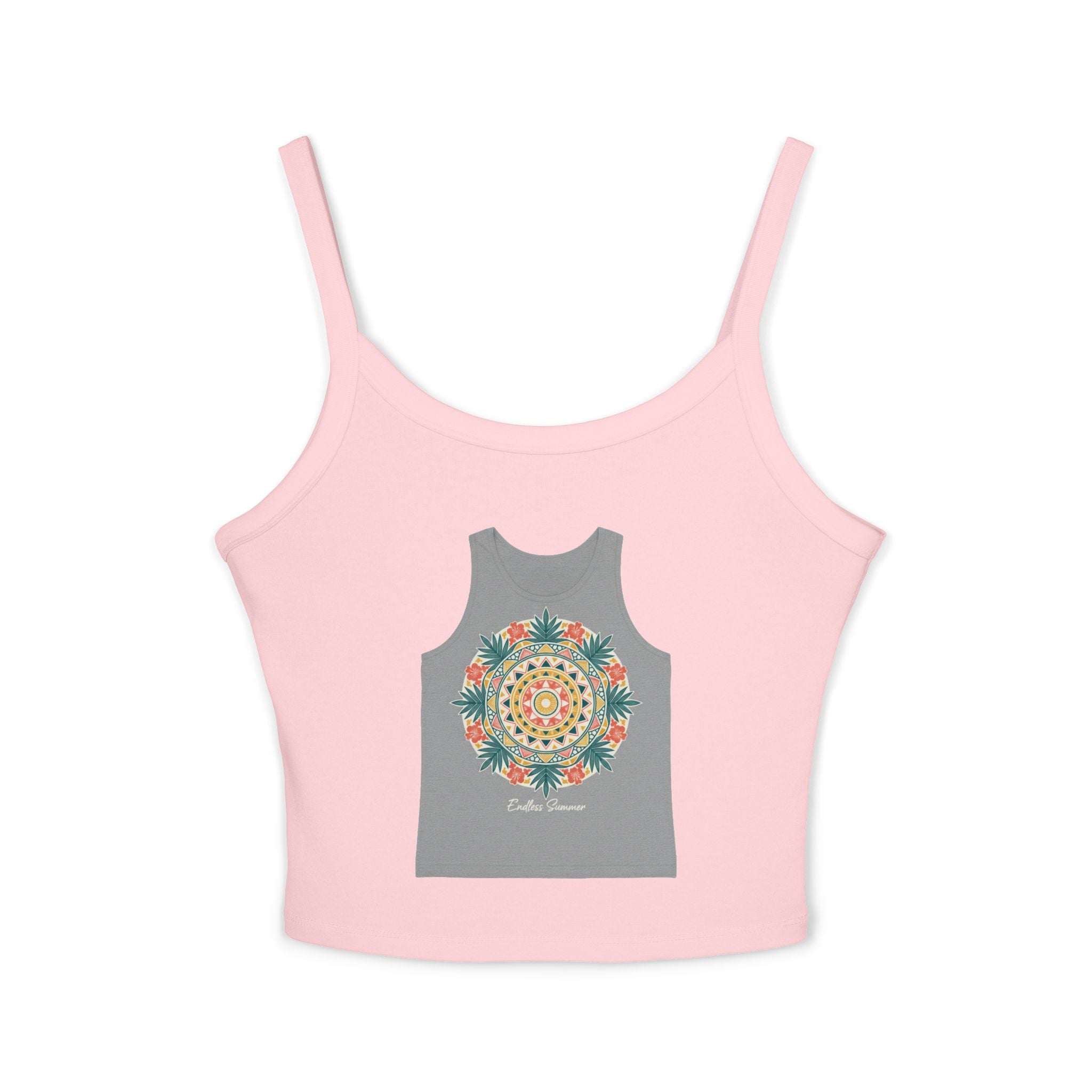 Boho Floral Mandala Tank Top — Women&