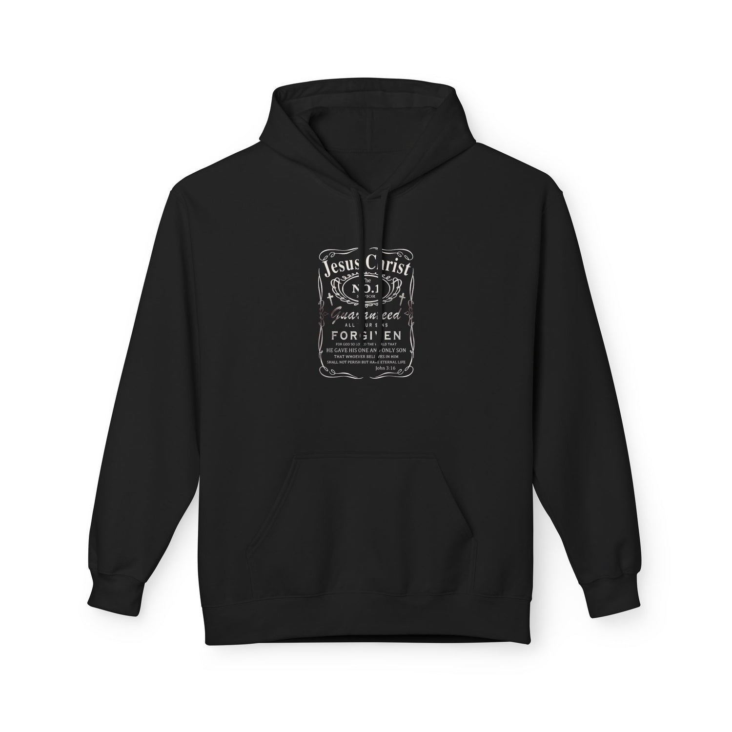 Forgiven Faith Hoodie — Christian Inspirational Pullover
