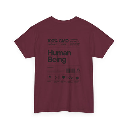 Human Being T-Shirt — 100% Organic Style Graphic Tee