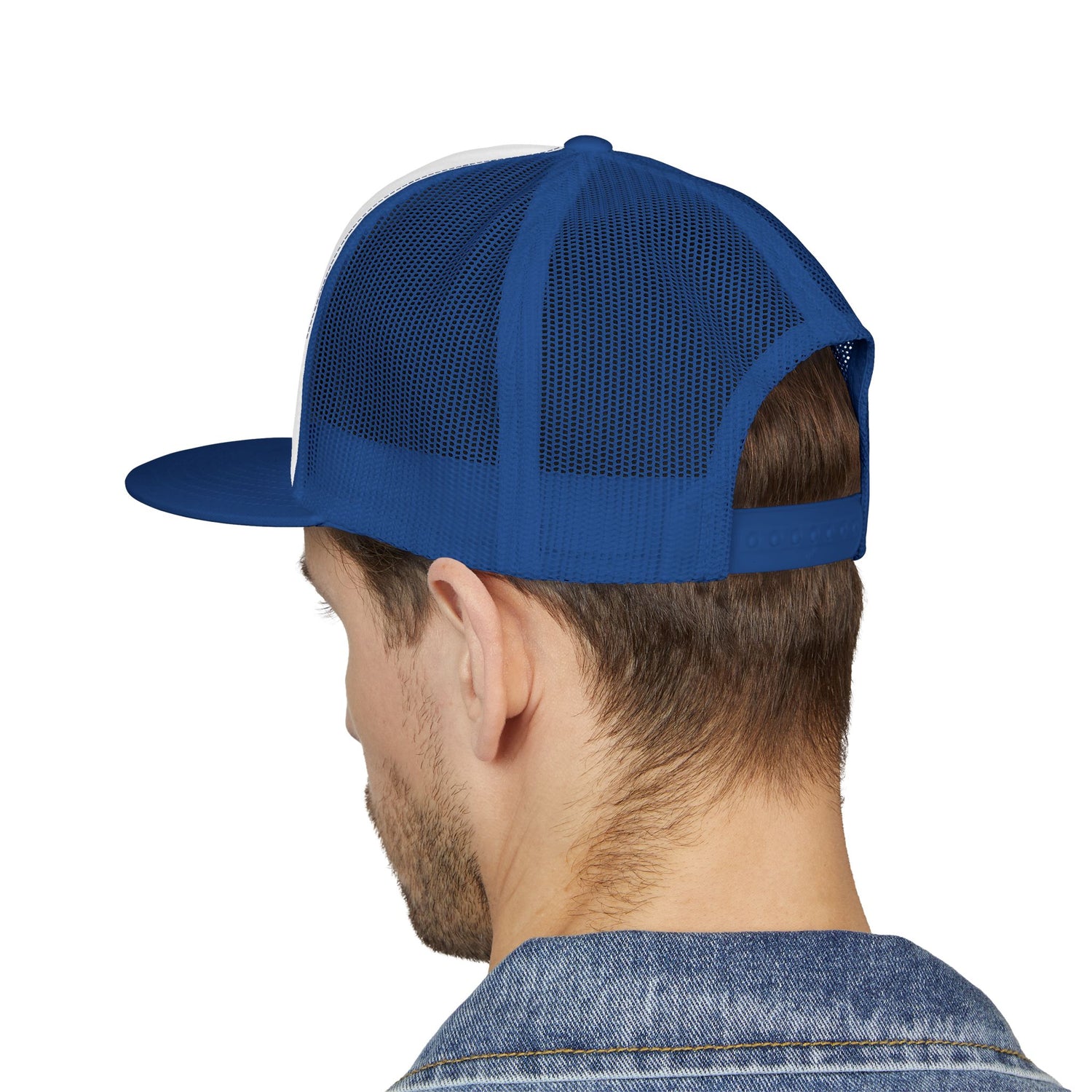 Embroidered New York 5 Panel Trucker Cap - Casual Style for City Lovers