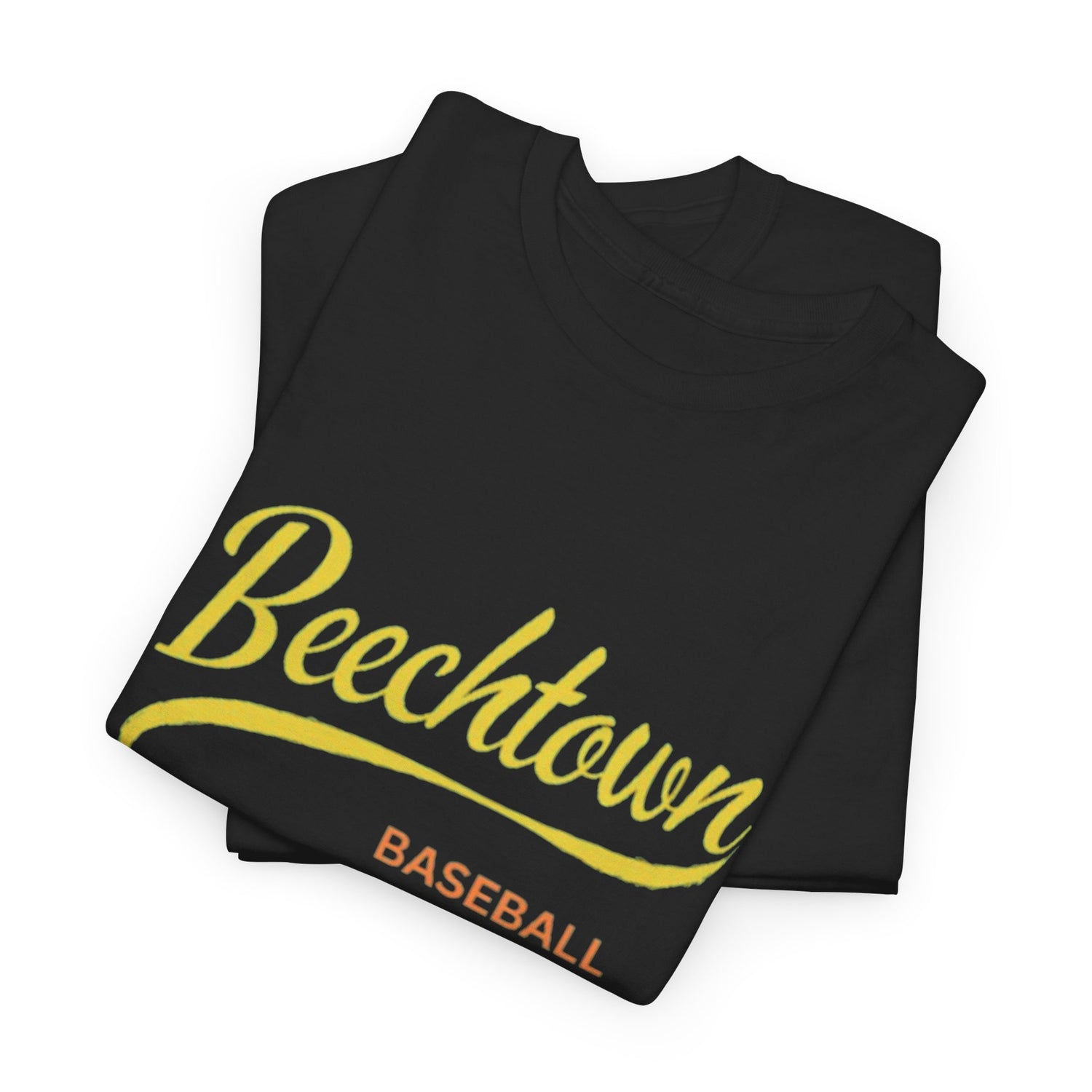 Unisex Heavy Cotton Tee - Beachtown Printed  T-Shirt - Comfortable Casual Wear Tee - Unique Graphic Tee - Gift