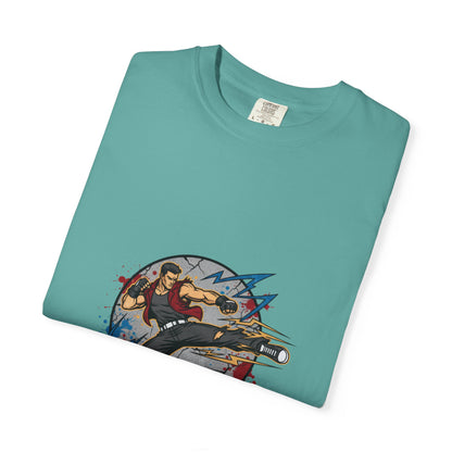 Vintage Fighter Plane illustration T-shirt | Retro Aviator Design