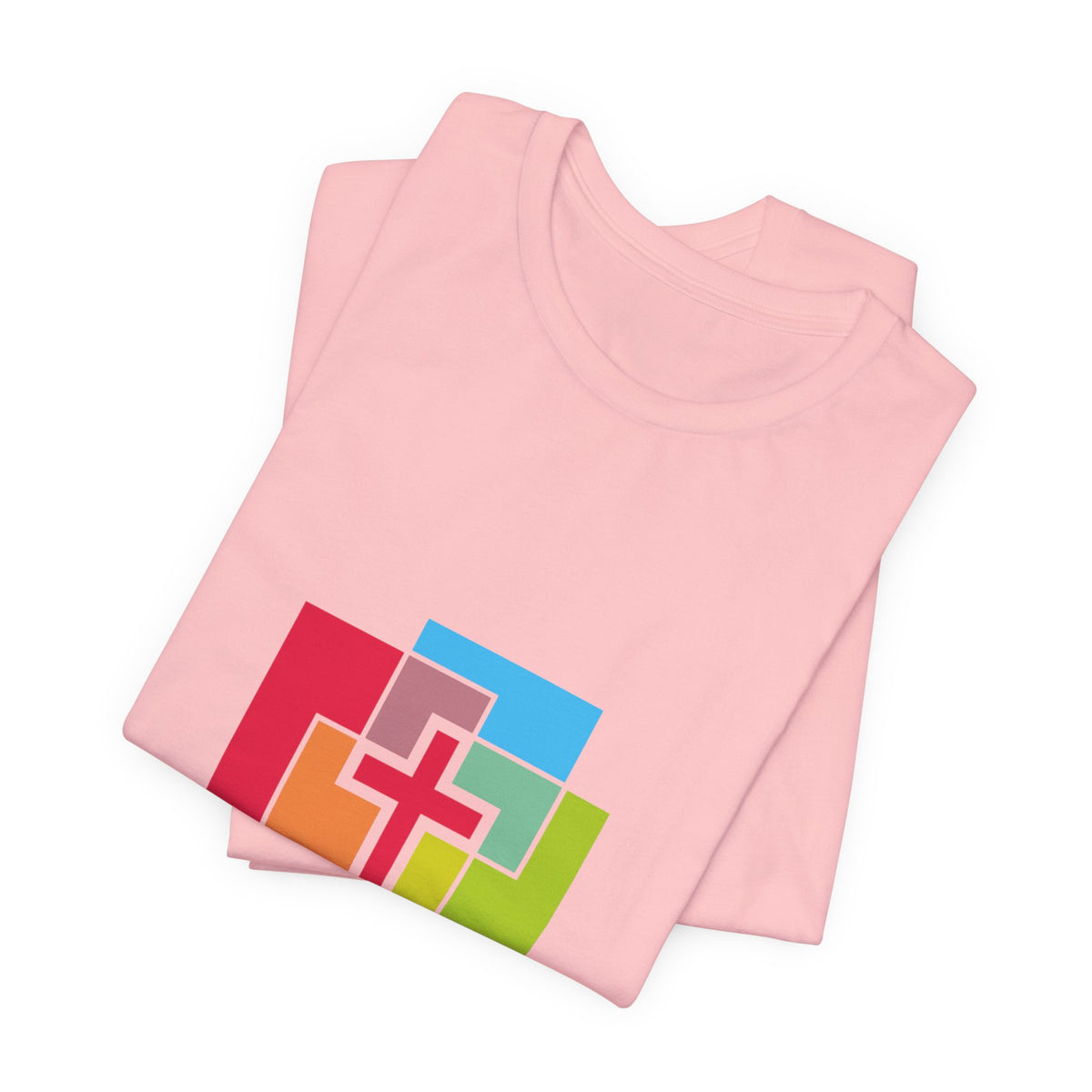 Colorful Faith Unisex Jersey Tee