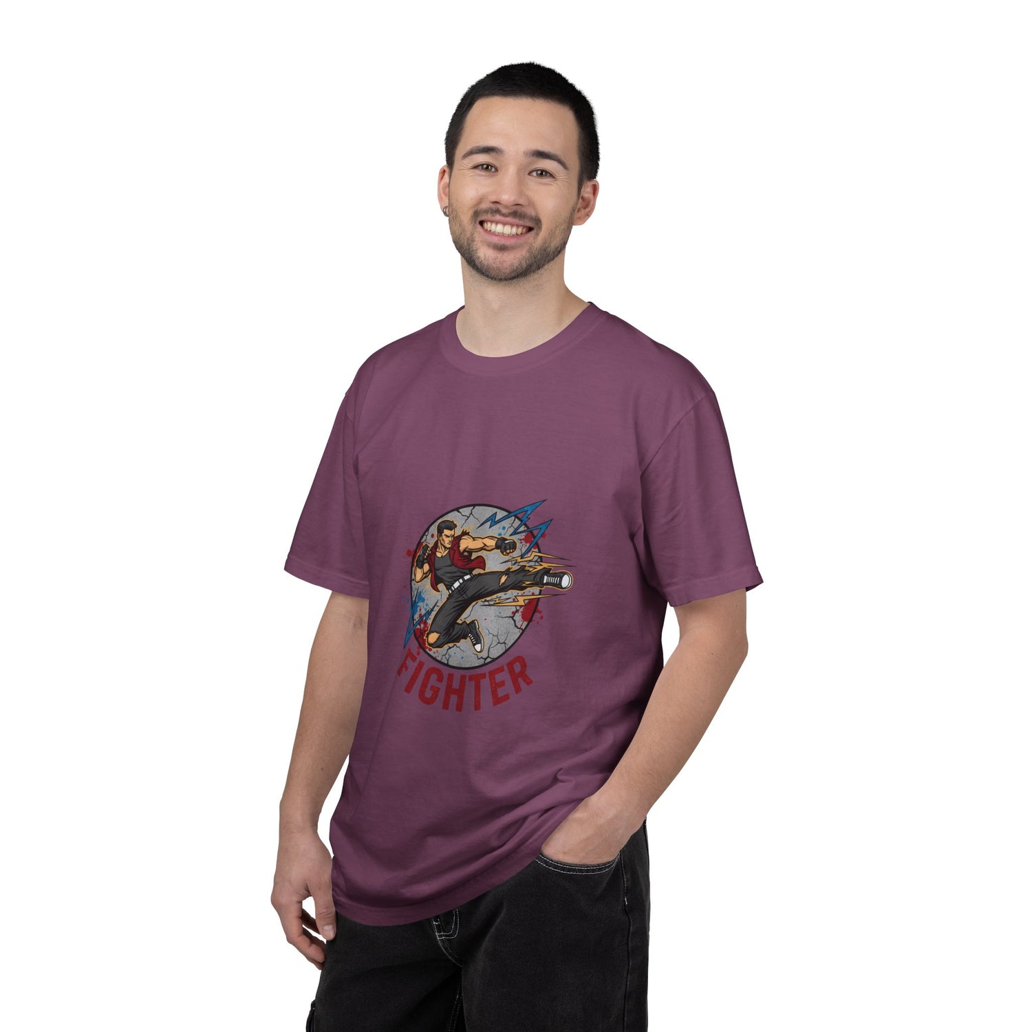 Vintage Fighter Plane illustration T-shirt | Retro Aviator Design