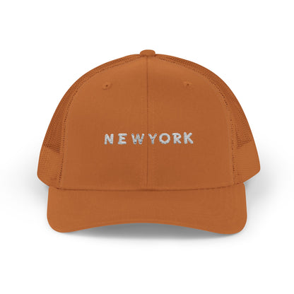 Stylish New York Snapback Trucker Cap, casual headwear for unisex