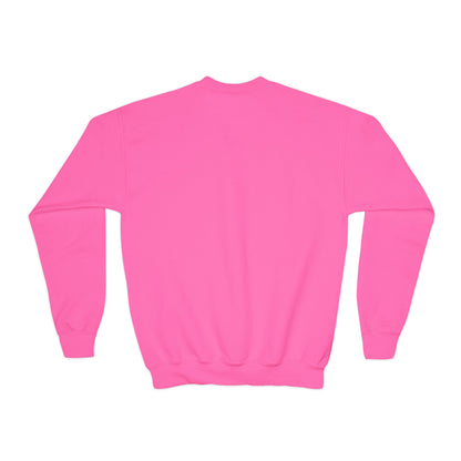 Cute Floral Music Youth Crewneck Sweatshirt