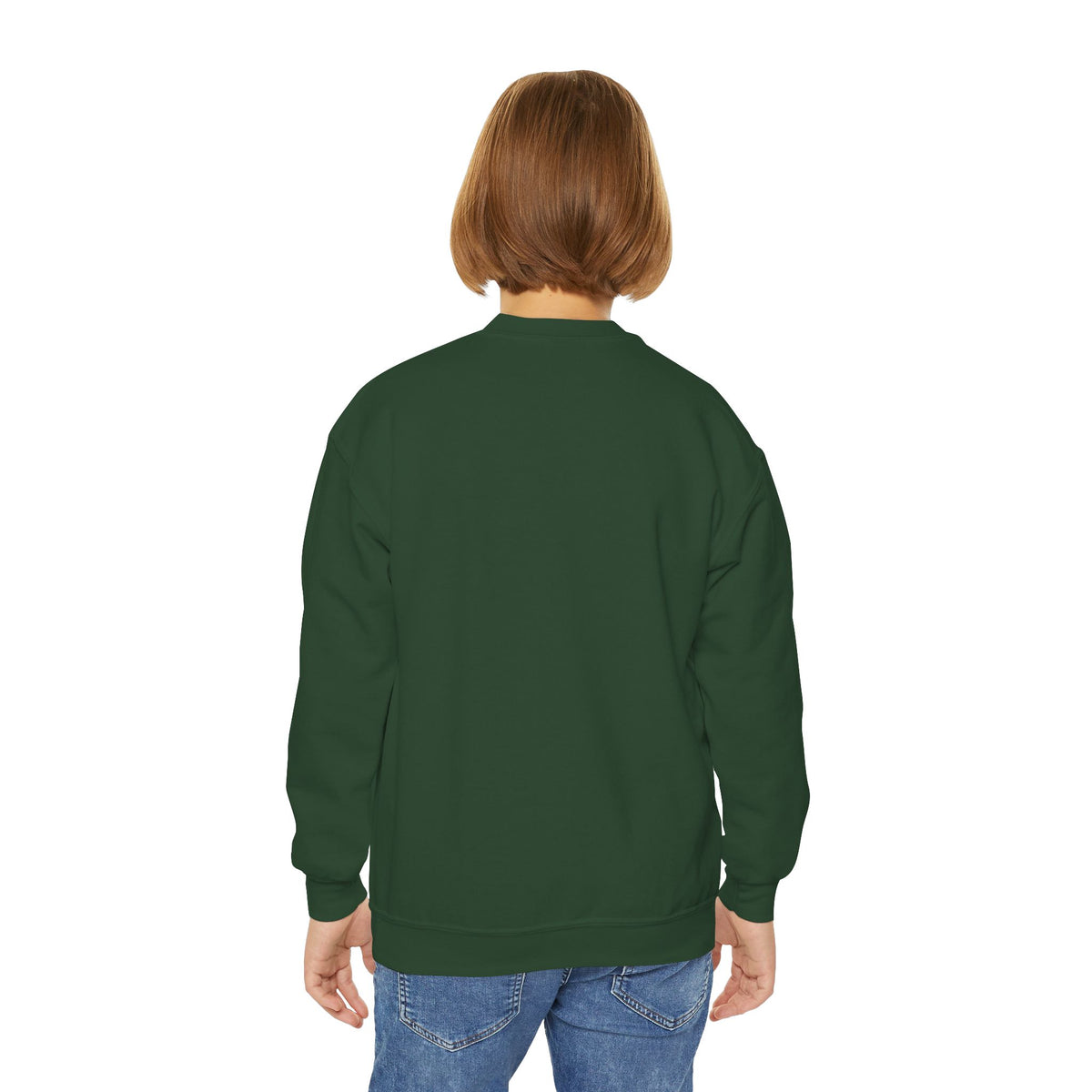 Cute Floral Music Youth Crewneck Sweatshirt
