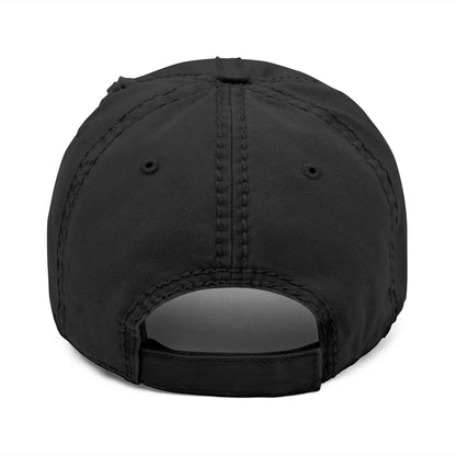Distressed Dad Hat - I ❤️ NY Embroidery - Casual Fashion for Urban Explorers