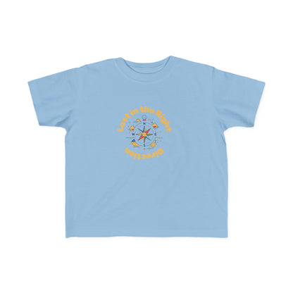 Toddler Tee — "Lost in the Right Direction" Adventure Shirt