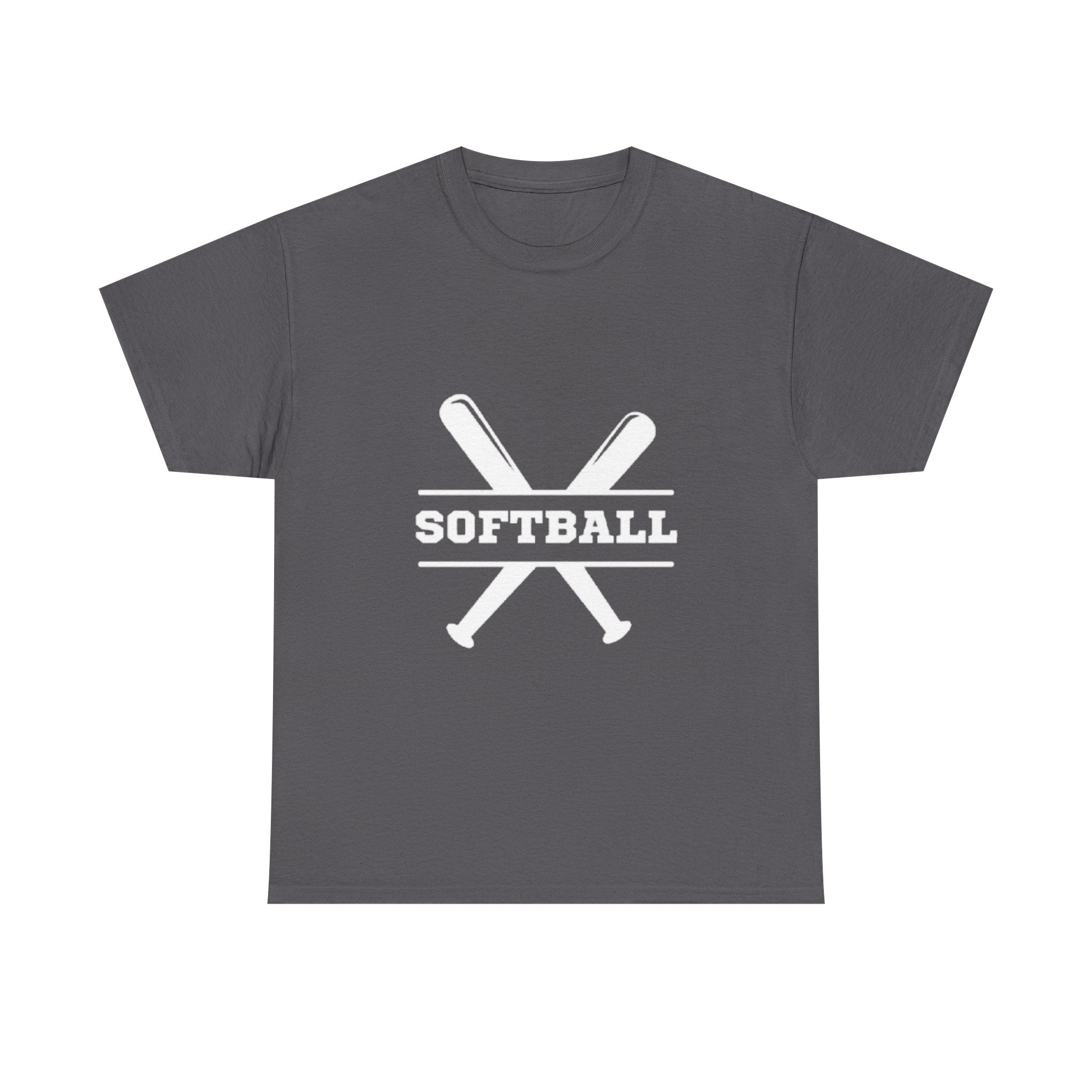 Unisex Heavy Cotton Tee - SoftBall Printed  T-Shirt - Comfortable Casual Wear Tee - Unique Graphic Tee - Gift