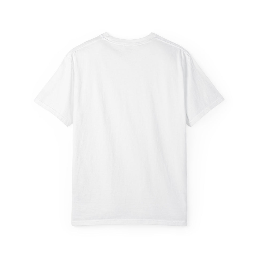 Unisex Garment-Dyed T-shirt with Inspirational Cross Design - Praise The Lord