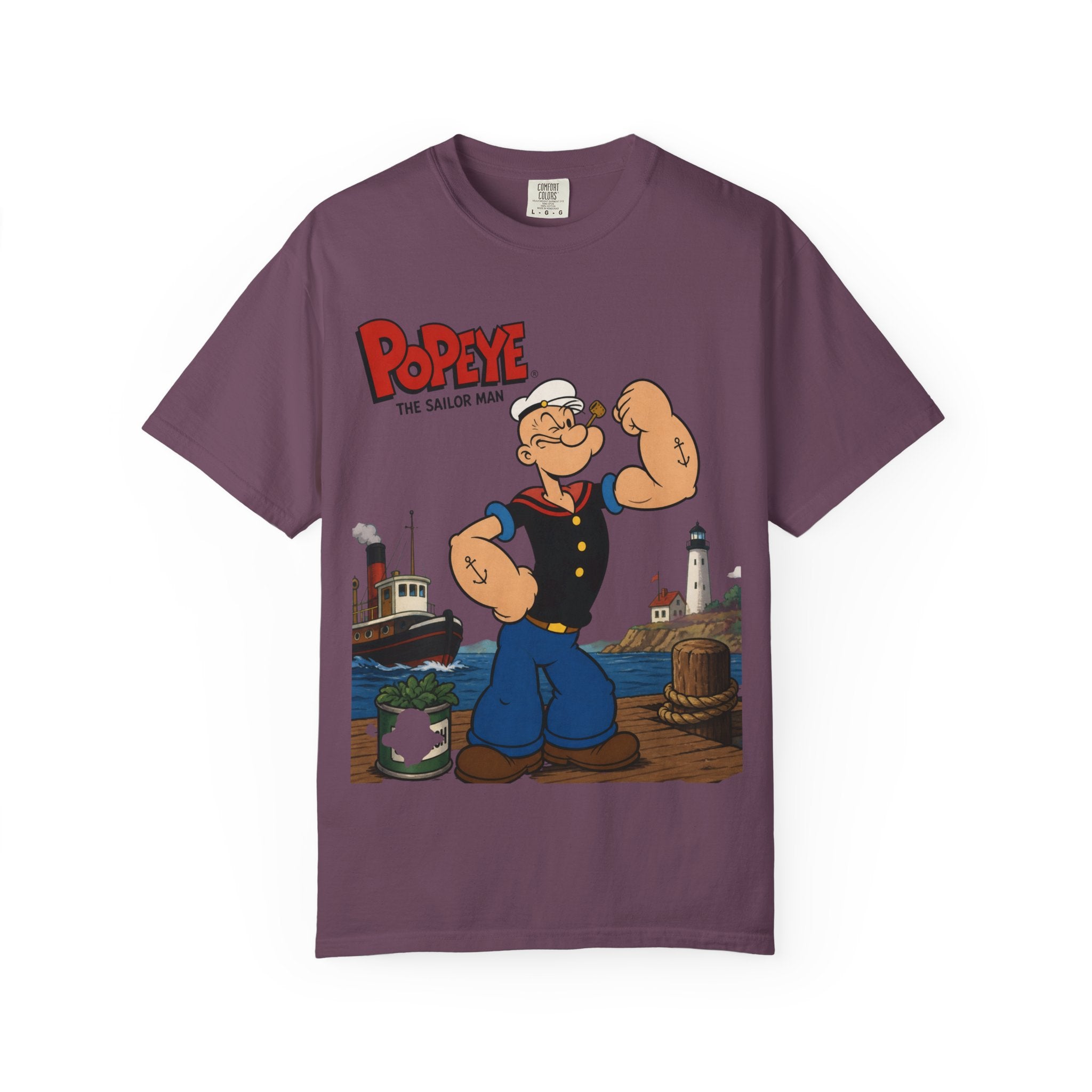 Popeye Classic Sailor Tee — Vintage Cartoon Graphic T-Shirt