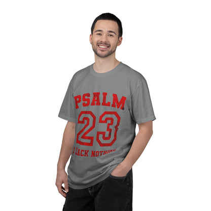 Psalm 23 T-Shirt — "I Lack Nothing" Christian Faith Tee