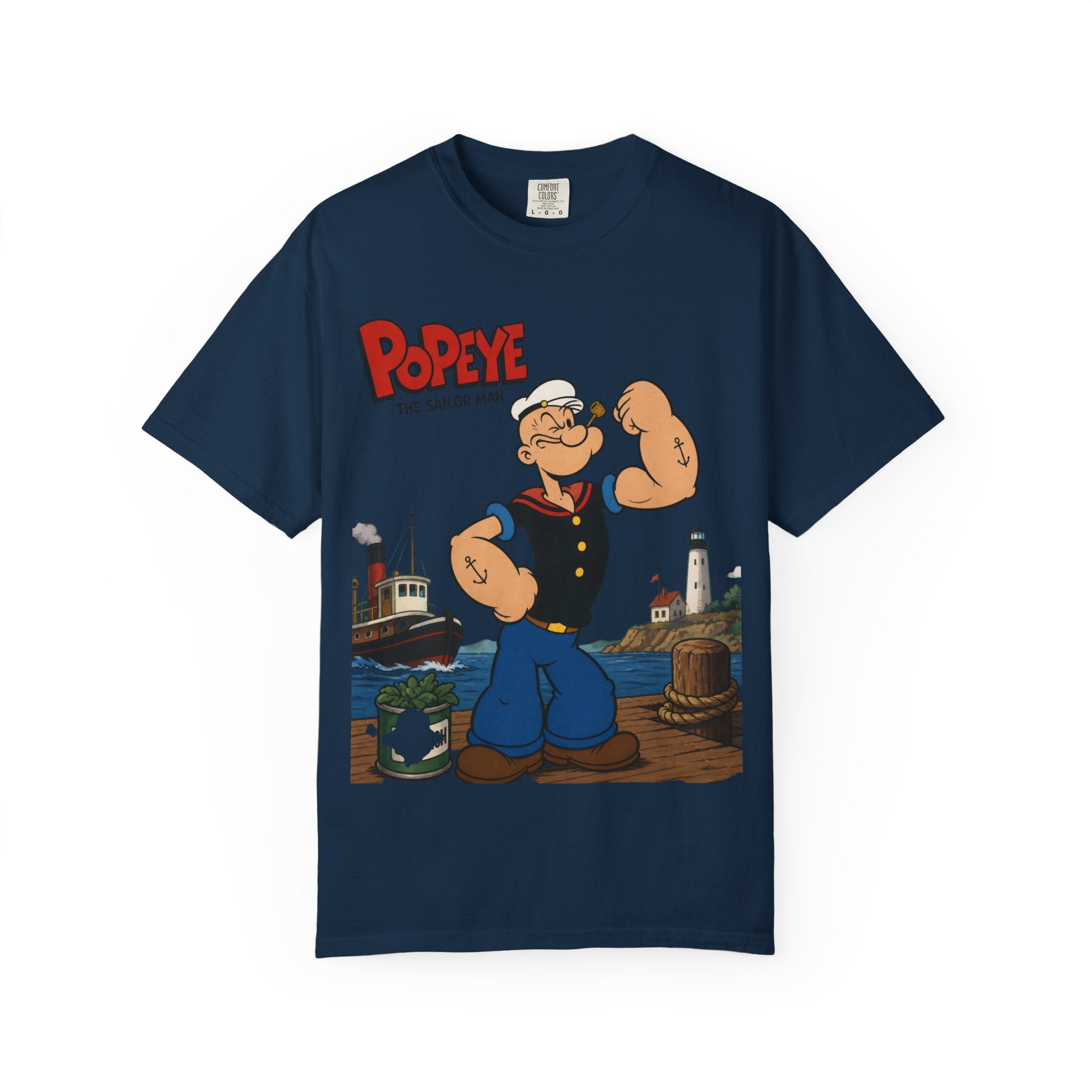 Popeye Classic Sailor Tee — Vintage Cartoon Graphic T-Shirt