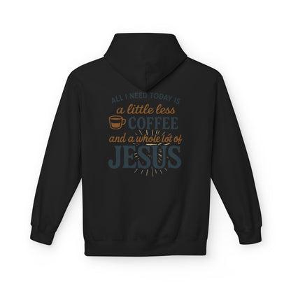 All I Need Today Is Coffee &amp; Jesus Hoodie, Inspirational Sweatshirt, [...]