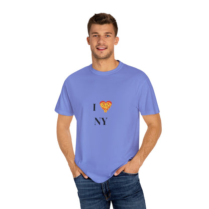I ❤️ NY Pizza Unisex Garment-Dyed T-Shirt | Perfect for Food Lovers &amp; NYC Enthusiasts