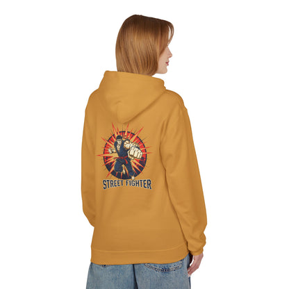 Street Fighter Fist Hoodie | Retro Arcade Fighter Design