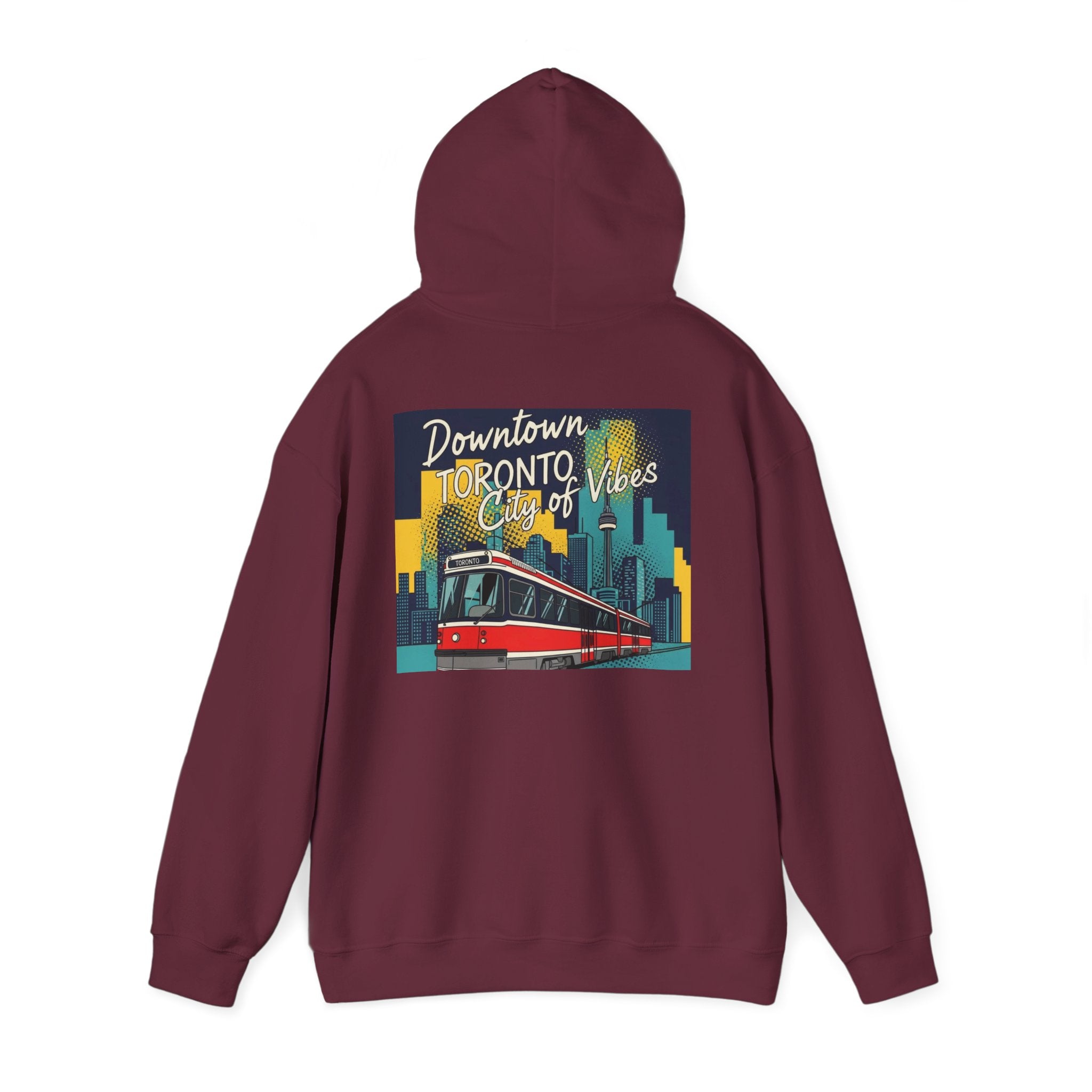 Downtown Toronto Vibes Hoodie, Cozy Sweatshirt for City Lovers, Urban [...]