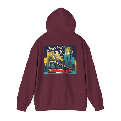 Downtown Toronto Vibes Hoodie, Cozy Sweatshirt for City Lovers, Urban [...]