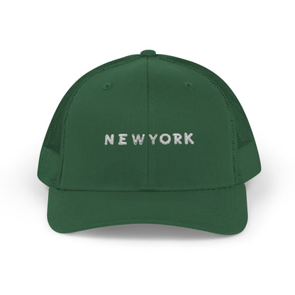 Stylish New York Snapback Trucker Cap, Casual Headwear, Outdoor Adventures, Gift for Friends, Summer Festivals, Trendy Accessory