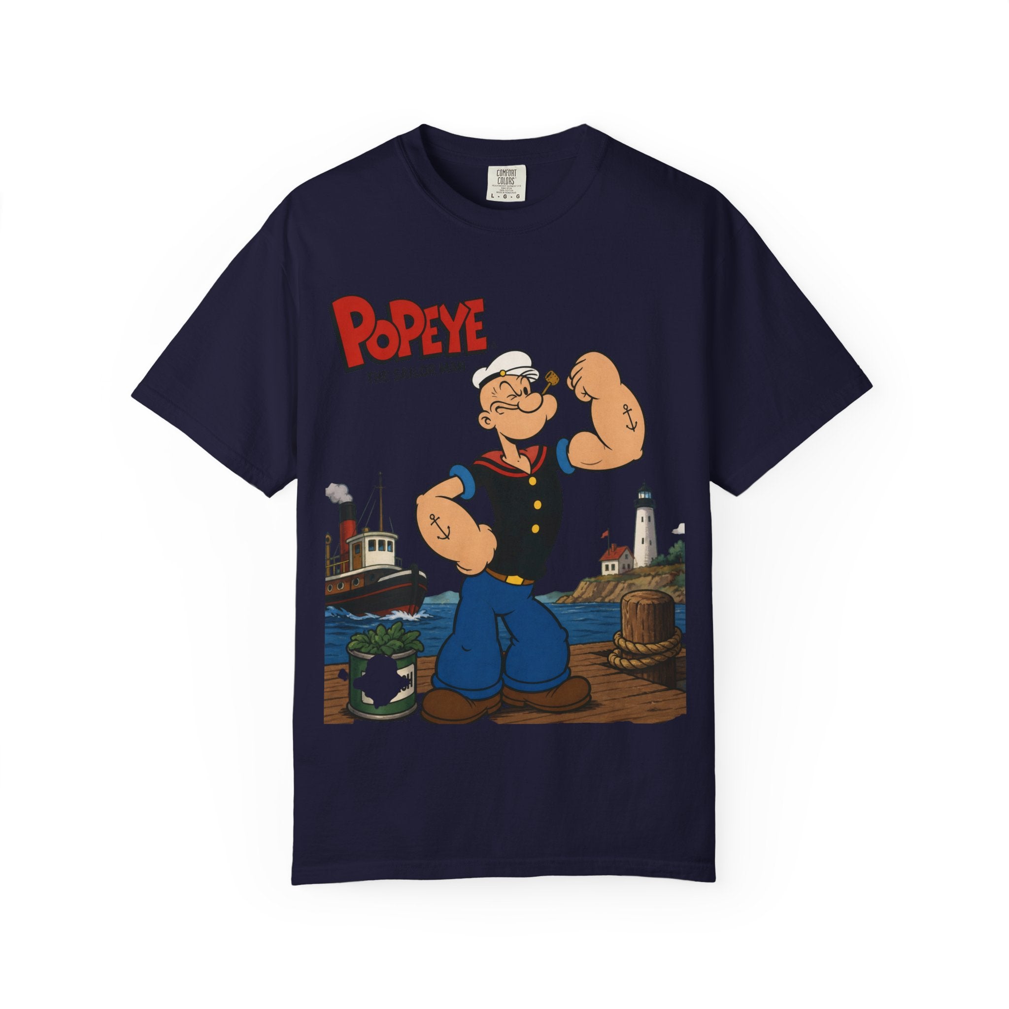 Popeye Classic Sailor Tee — Vintage Cartoon Graphic T-Shirt