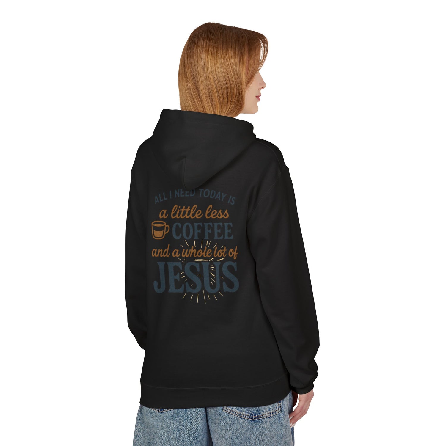 All I Need Today Is Coffee &amp; Jesus Hoodie, Inspirational Sweatshirt, [...]
