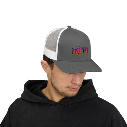 Faith Snapback Trucker Cap - Stylish &amp; Comfortable Hat for Every Occasion