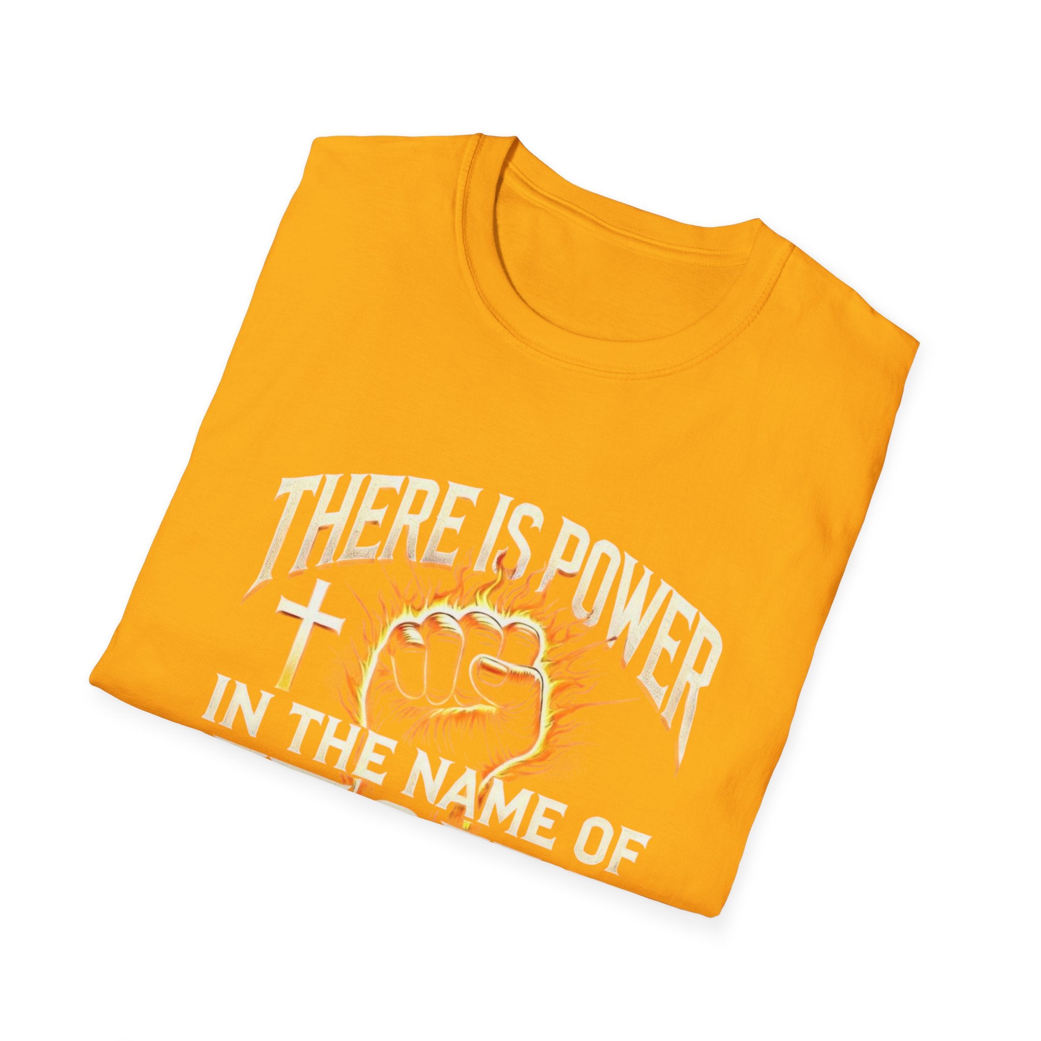 There Is Power In Jesus T-Shirt — Christian Faith Graphic Tee