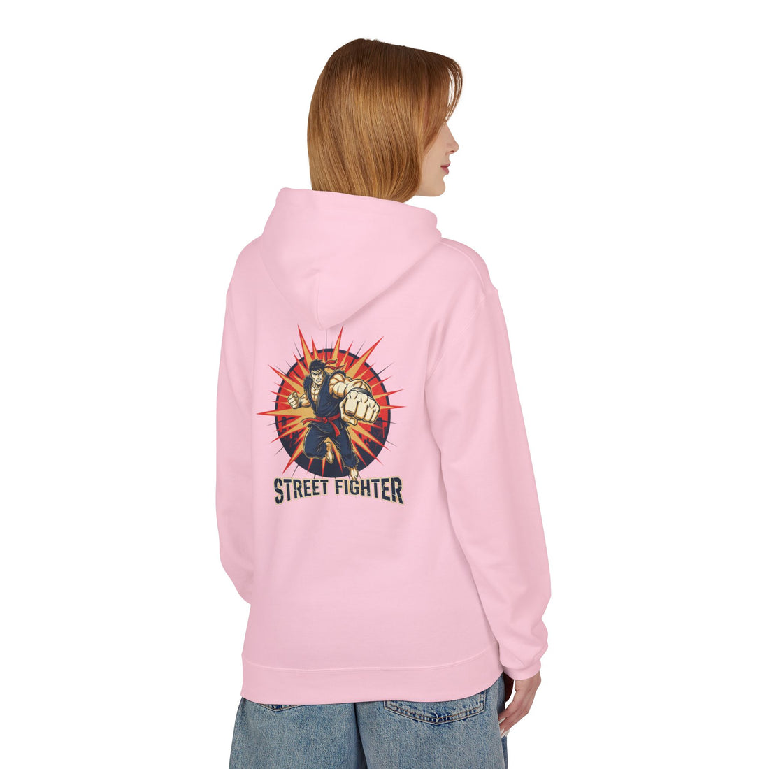 Street Fighter Fist Hoodie | Retro Arcade Fighter Design