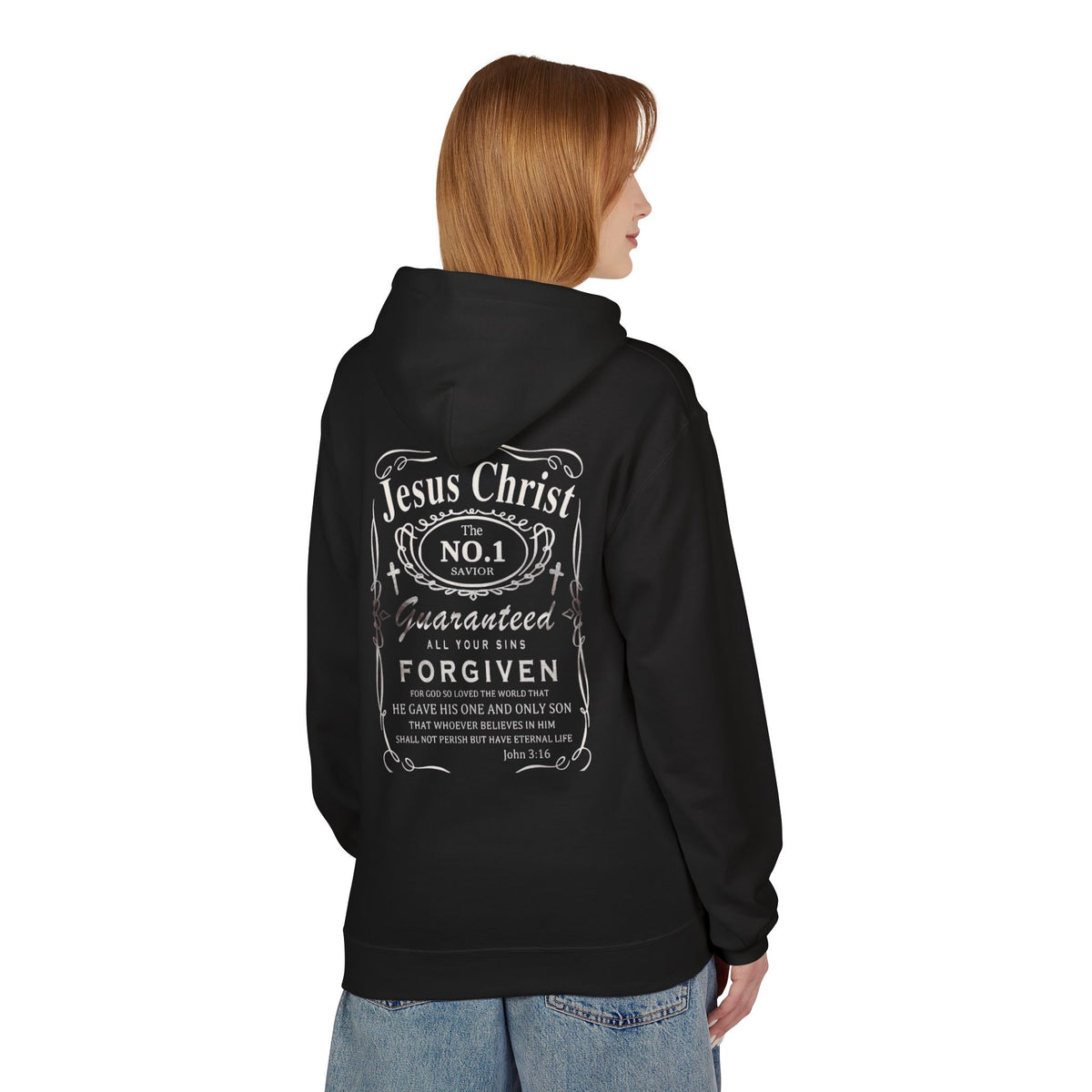 Forgiven Faith Hoodie — Christian Inspirational Pullover
