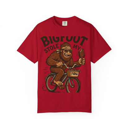Bigfoot Stole My Fudge Unisex T-Shirt