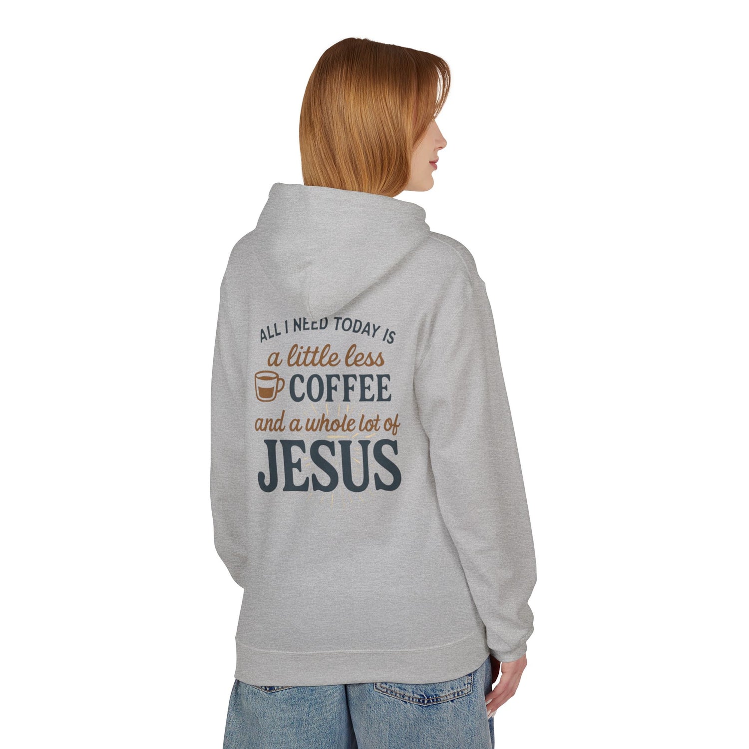 All I Need Today Is Coffee &amp; Jesus Hoodie, Inspirational Sweatshirt, [...]