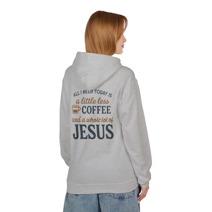 All I Need Today Is Coffee &amp; Jesus Hoodie, Inspirational Sweatshirt, [...]
