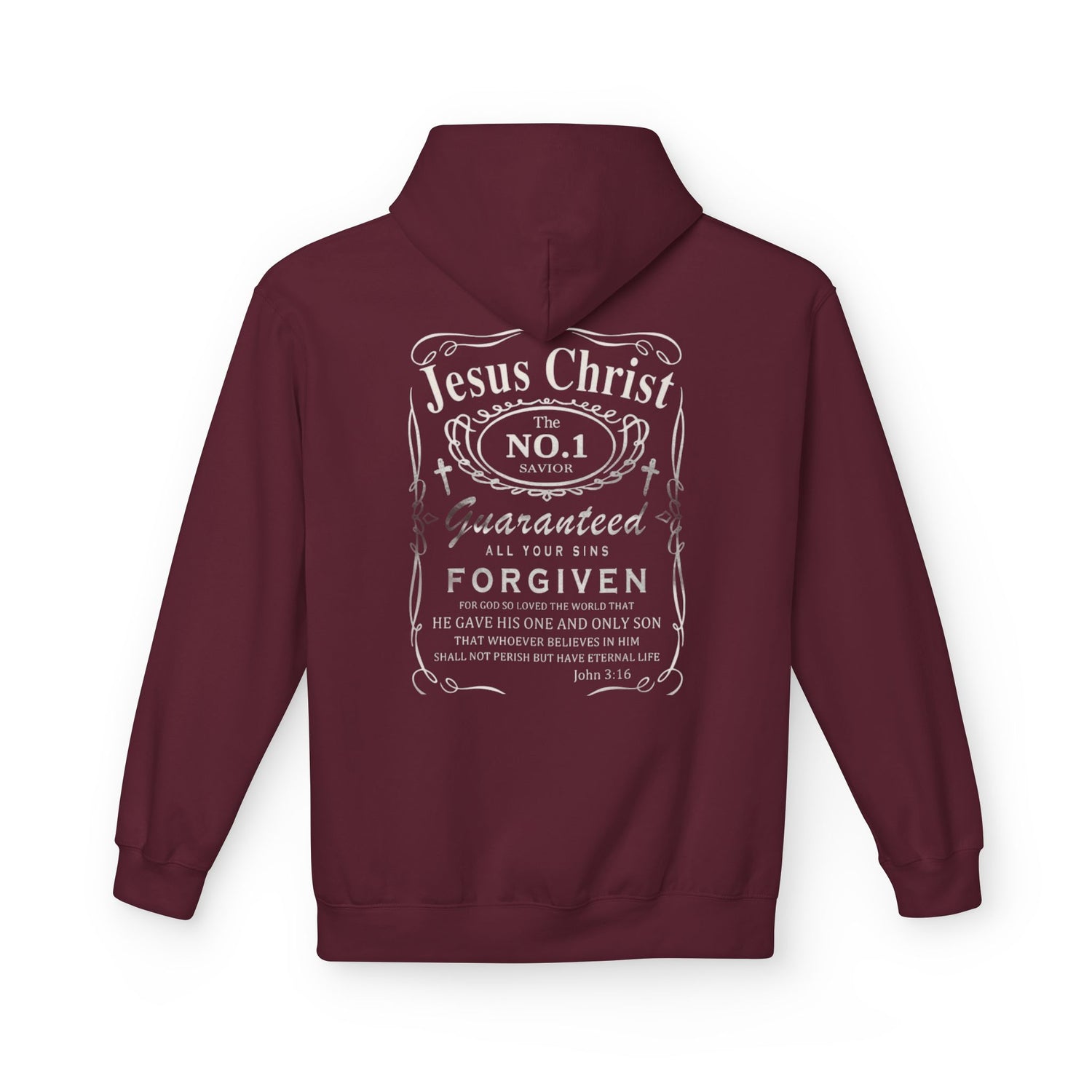 Forgiven Faith Hoodie — Christian Inspirational Pullover