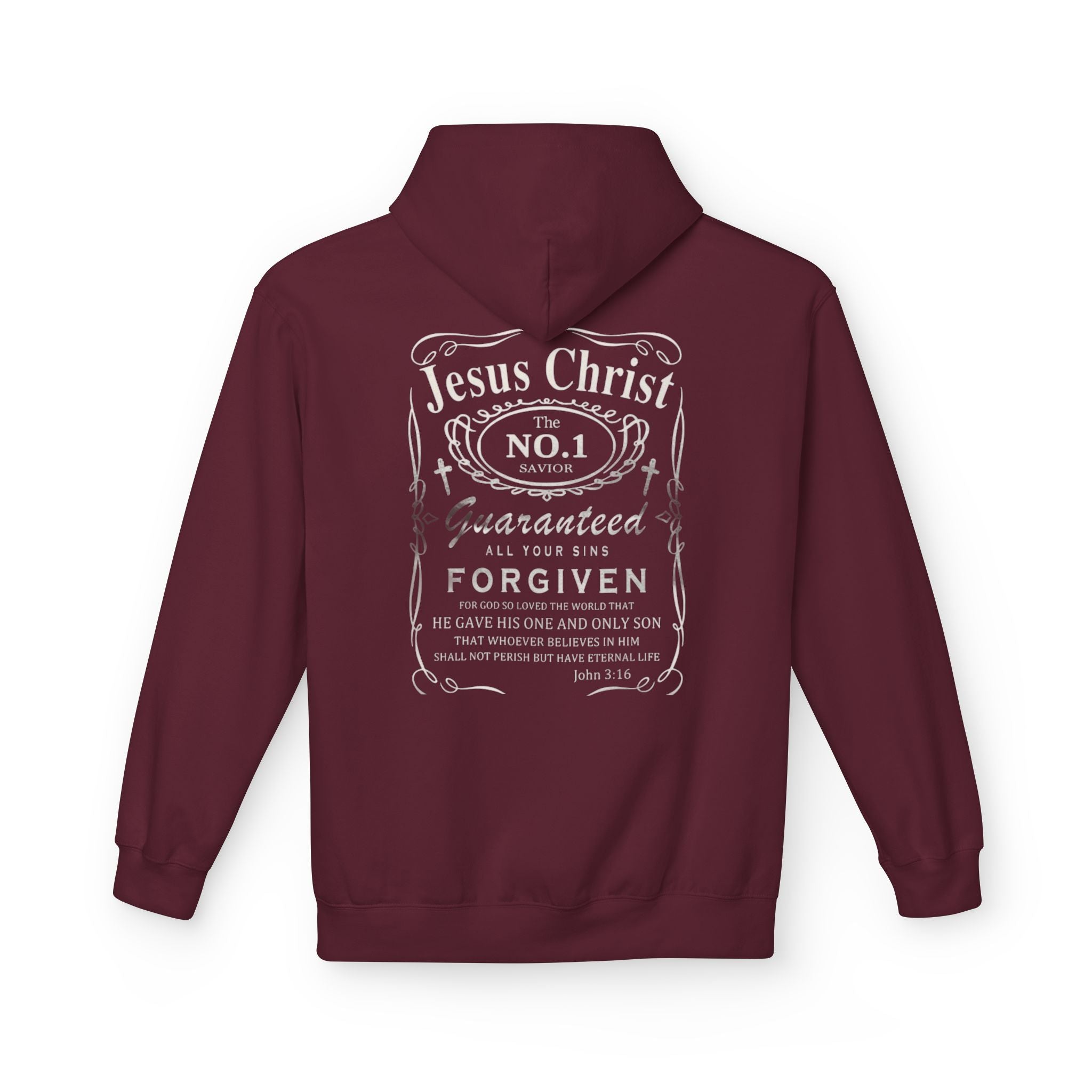 Forgiven Faith Hoodie — Christian Inspirational Pullover