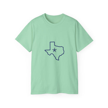 Texas Star Unisex Ultra Cotton Tee - Comfortable &amp; Stylish for State Pride