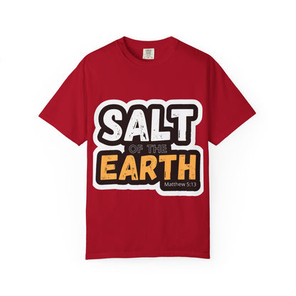 Salt of the Earth T-Shirt — Matthew 5:13 Christian Tee