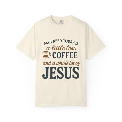 Coffee and Jesus Unisex T-Shirt, Faith-Based Gift, Relaxed Fit Tee, [...]