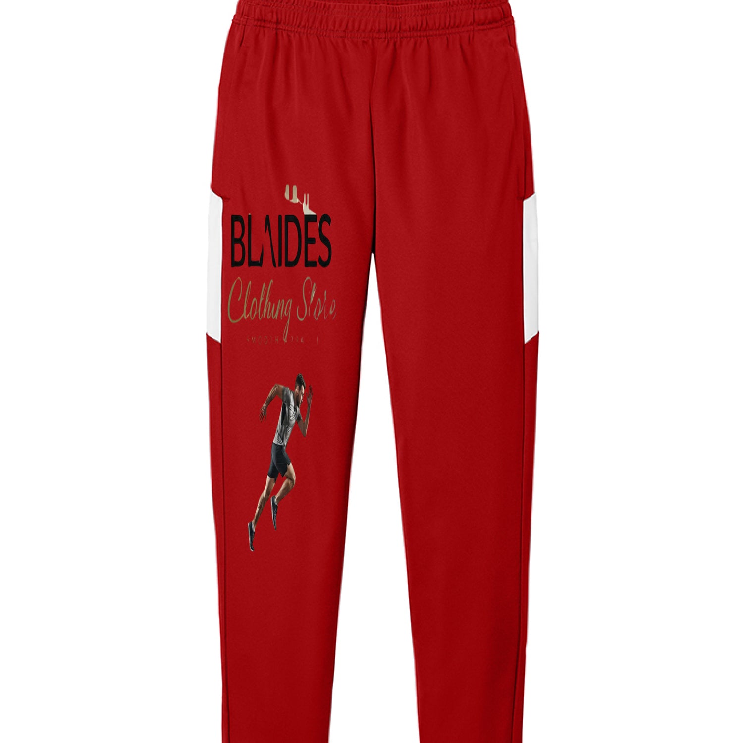 Deep Red/ White - FRONT